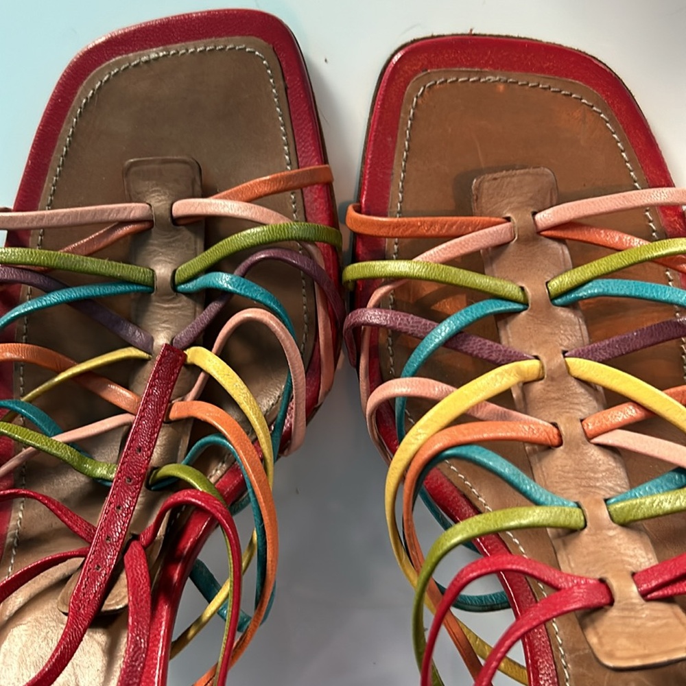 Vintage Prada  Multi Strap Sandals - Picture 4 of 7